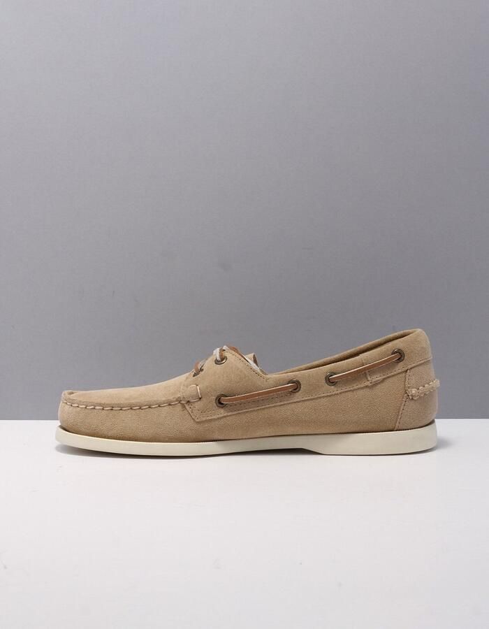 Sebago Bekijk hier de Flesh Out 906 BEIGE CAMEL van by SHUZ veterschoenen heren 906 BEIGE CAMEL Suede - Foto 6