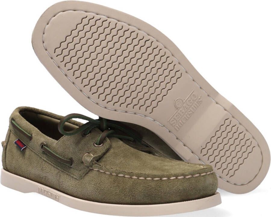 Sebago heren Portland Fl Out Green mIlitary Br Oliv BEIGE - Foto 4