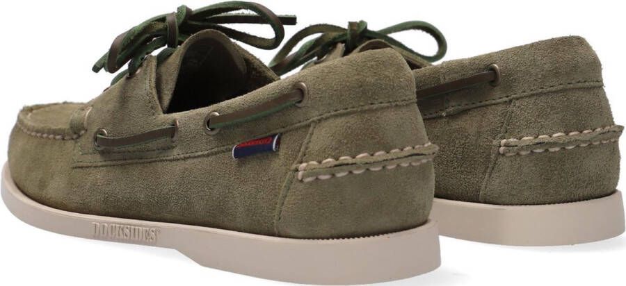 Sebago heren Portland Fl Out Green mIlitary Br Oliv BEIGE - Foto 9