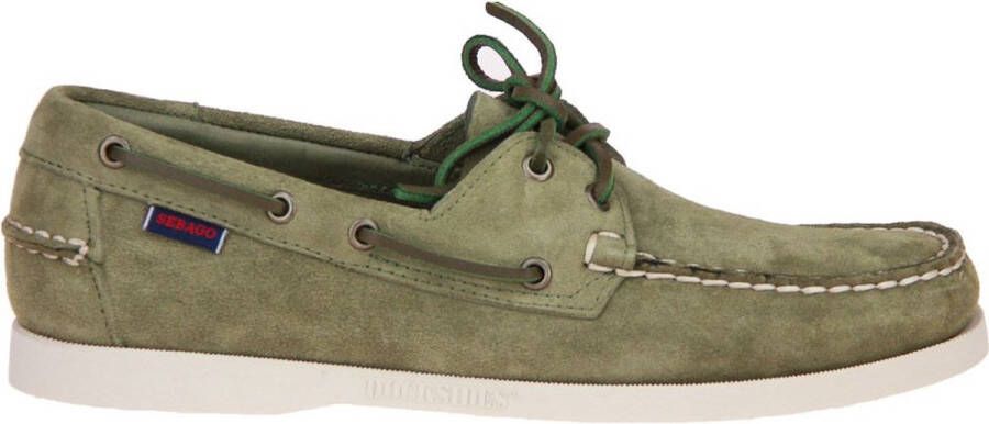 Sebago heren Portland Fl Out Green mIlitary Br Oliv BEIGE - Foto 12