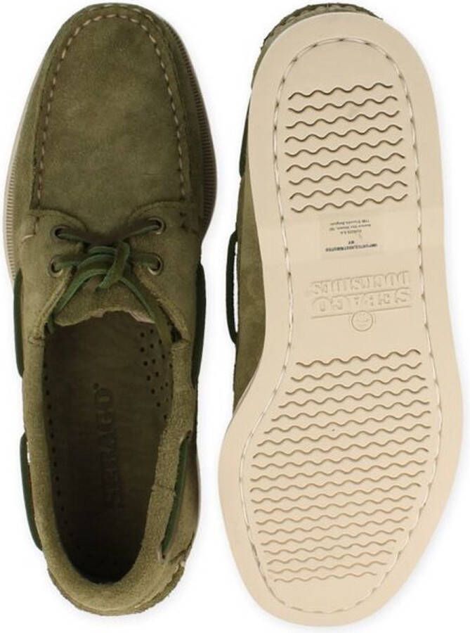 Sebago heren Portland Fl Out Green mIlitary Br Oliv BEIGE - Foto 6