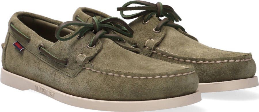 Sebago heren Portland Fl Out Green mIlitary Br Oliv BEIGE - Foto 10
