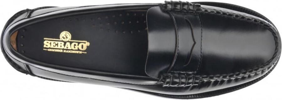Sebago Schoenen Zwart Leer Classic dan w loafers zwart - Foto 4