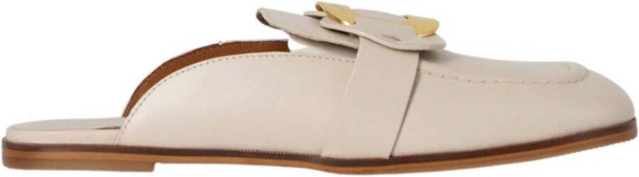 See by Chloé Witte leren loafers Sb40012A 17001 White Dames - Foto 2