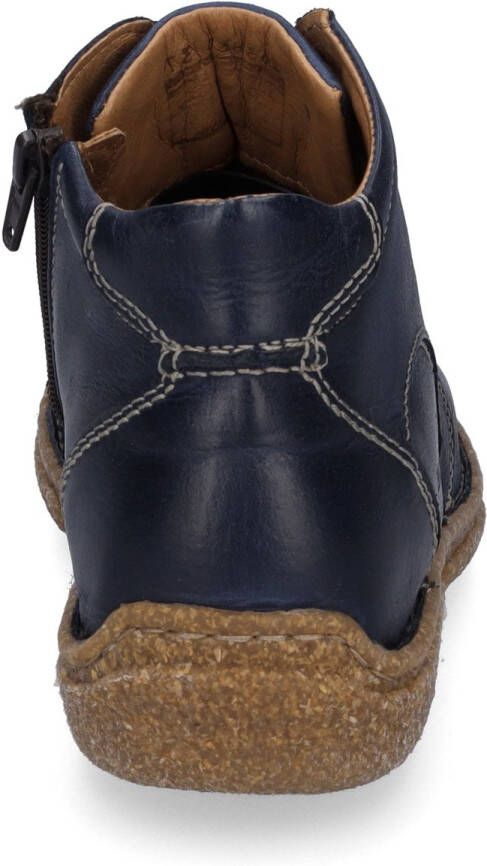 Josef Seibel Hoge veterschoenen NEELE 46 met stijlvolle contrastnaden
