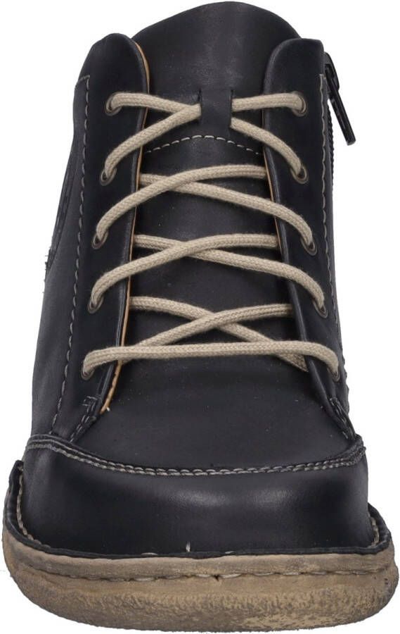 Josef Seibel Hoge veterschoenen NEELE 01 met een ritssluiting