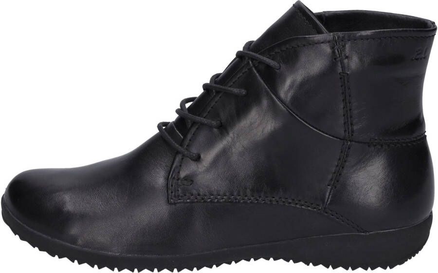 Josef Seibel NALY~09~~~~~~~~~~~~~~~~~~~~~~~ Hoge sneakersVeterlaarzenDames veterschoenenDames sneakersHalf-hoge schoenen Zwart - Foto 2