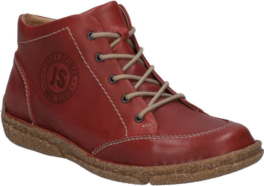 Josef Seibel Hoge veterschoenen NEELE 01 met een ritssluiting