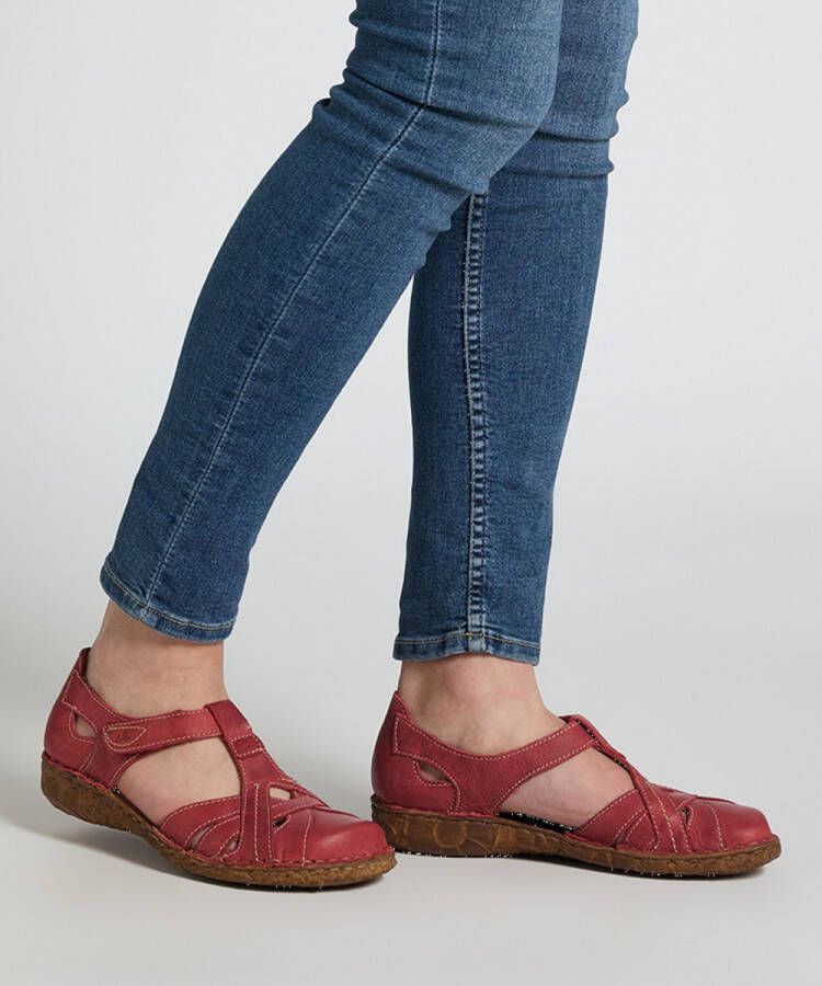 Josef Seibel Klittenbandschoenen ROSALIE 29 gespschoen sandaal comfortschoen met modieuze t-band