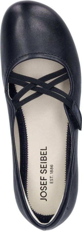 Josef Seibel Ballerina's met riempje Fiona Feestelijke schoen slipper comfortschoen met gekruiste elastiek