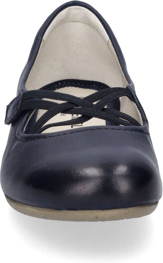 Josef Seibel Ballerina's met riempje Fiona 39 Feestelijke schoen slipper comfortschoen met gekruiste elastiek