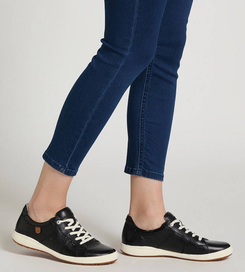 Josef Seibel Sneakers CAREN 01 vrijetijdsschoen halfschoen veterschoen met gepolsterde schacht