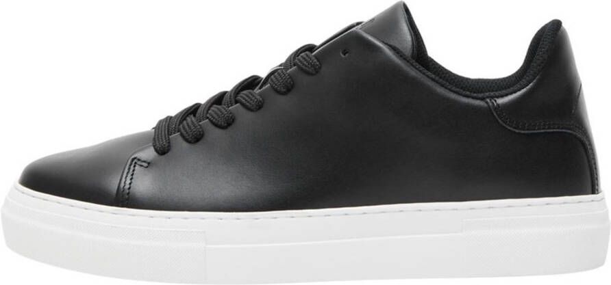SELECTED David Chunky Leather Schoenen Zwart Man