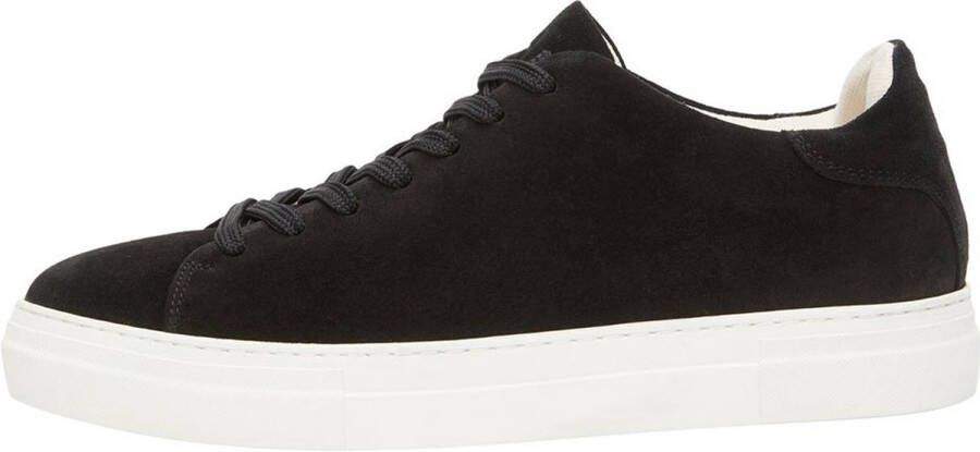 SELECTED David Chunky Suede Sneakers Wit Man