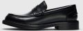 Selected Loafers van echt rundleer model 'BOBBY' - Zwart