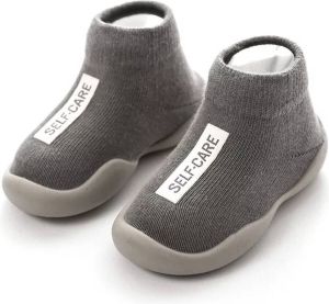 Selfcare Baby Eerste Schoen | Anti Slip Babyschoen | Zachte Rubber Zool | 12 18 Maanden Geel