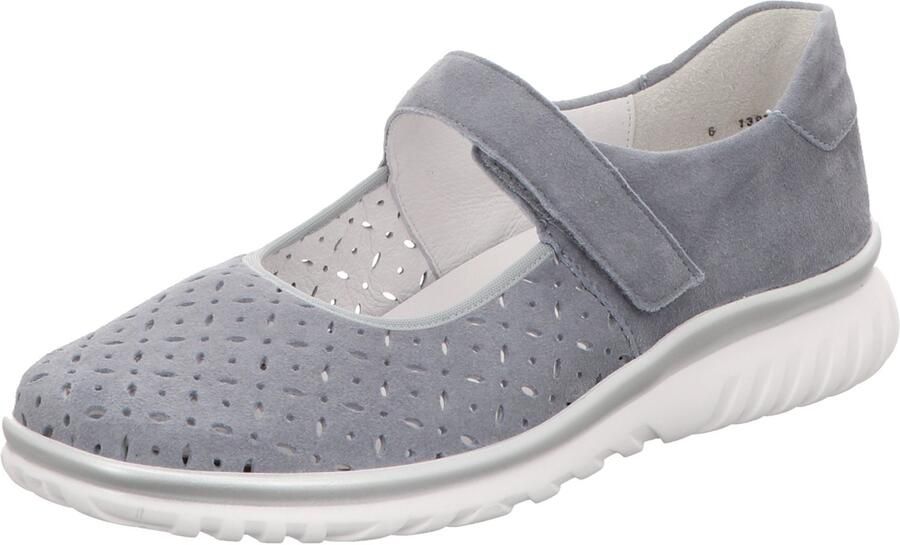 Semler Lena L5075-042-076 Bandschoen Blauw Nubuck