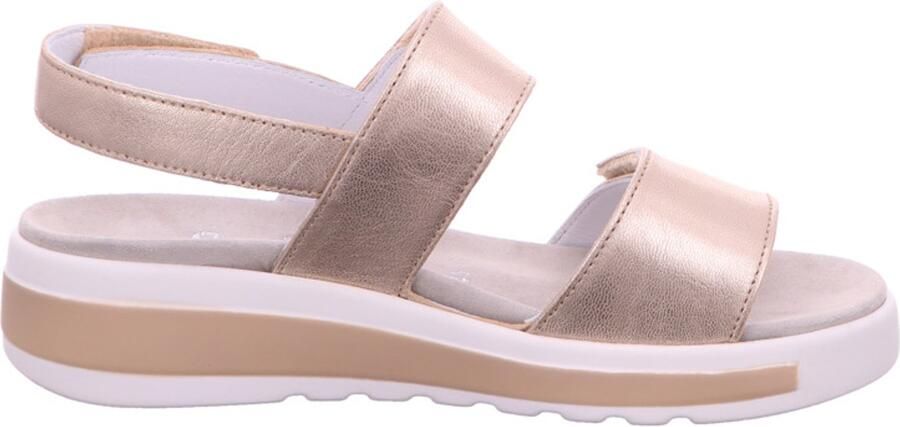 Semler dames sandalen beige