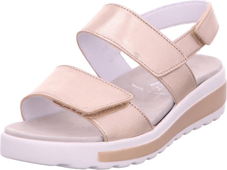Semler dames sandalen beige