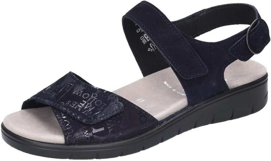 Semler dames sandalen blauw