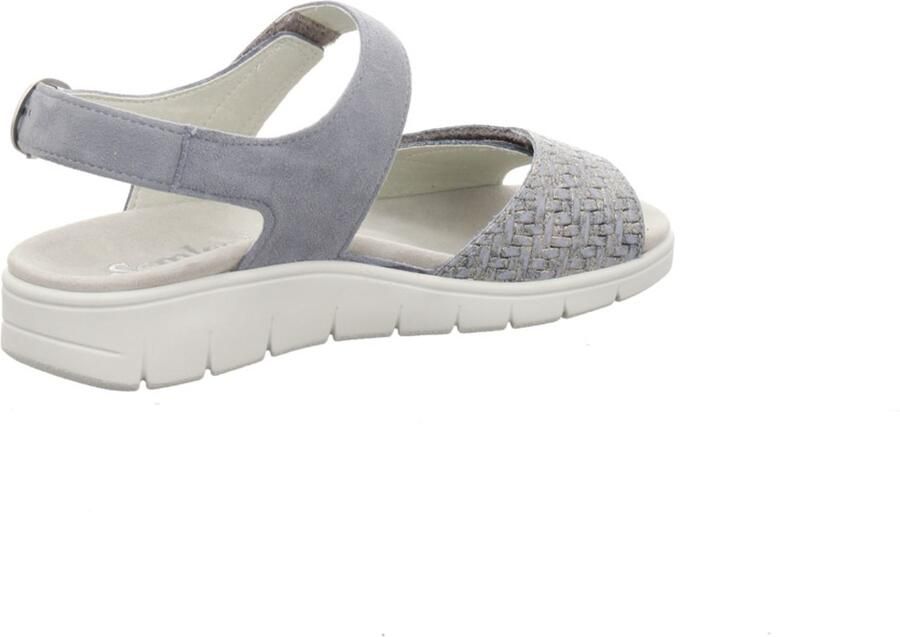 Semler dames sandalen blauw