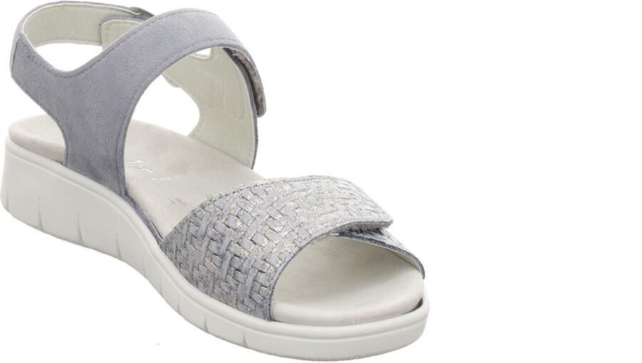 Semler dames sandalen blauw