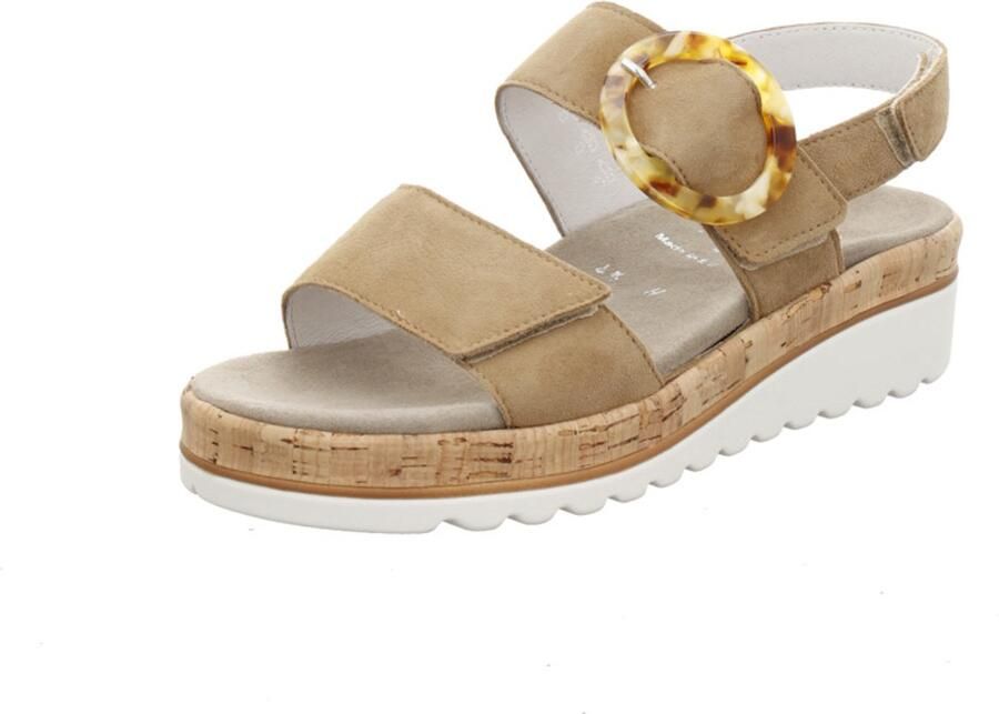 Semler dames sandalen bruin