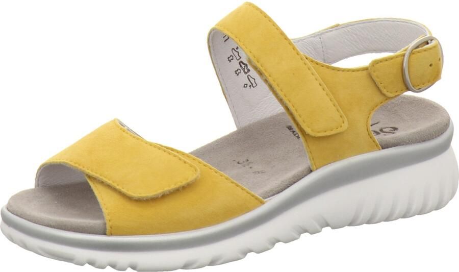 Semler dames sandalen geel