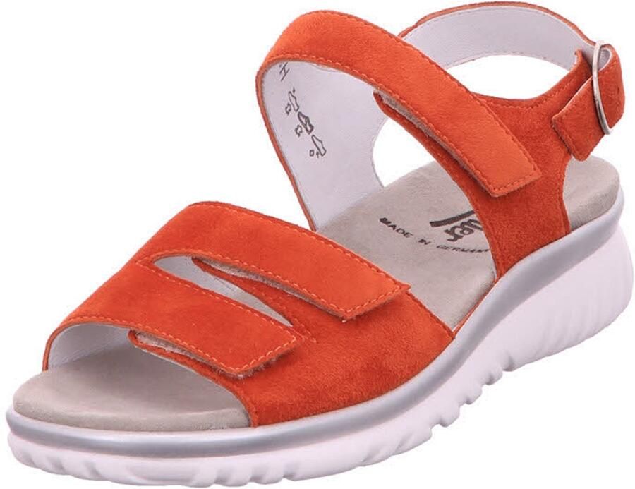 Semler dames sandalen oranje