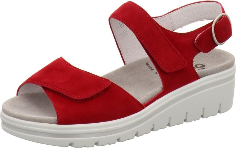 Semler dames sandalen rood