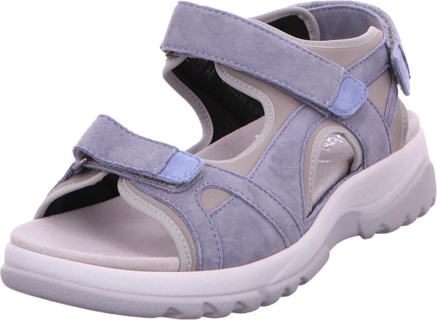 Semler dames slippers blauw