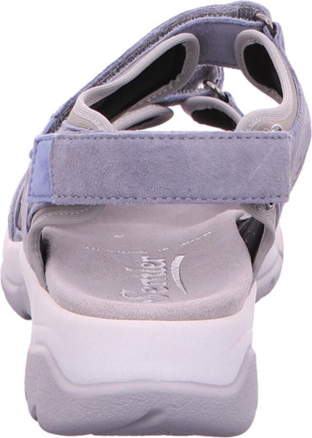 Semler dames slippers blauw