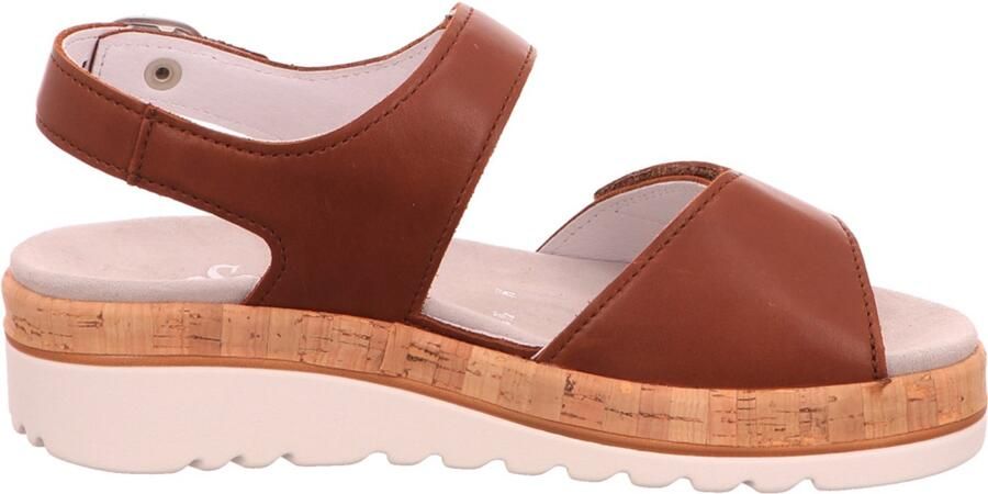 Semler dames slippers bruin