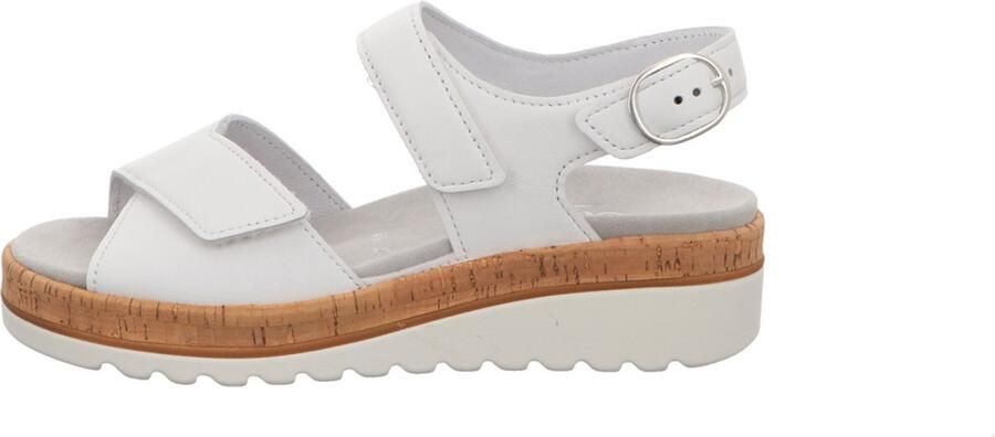 Semler dames slippers wit