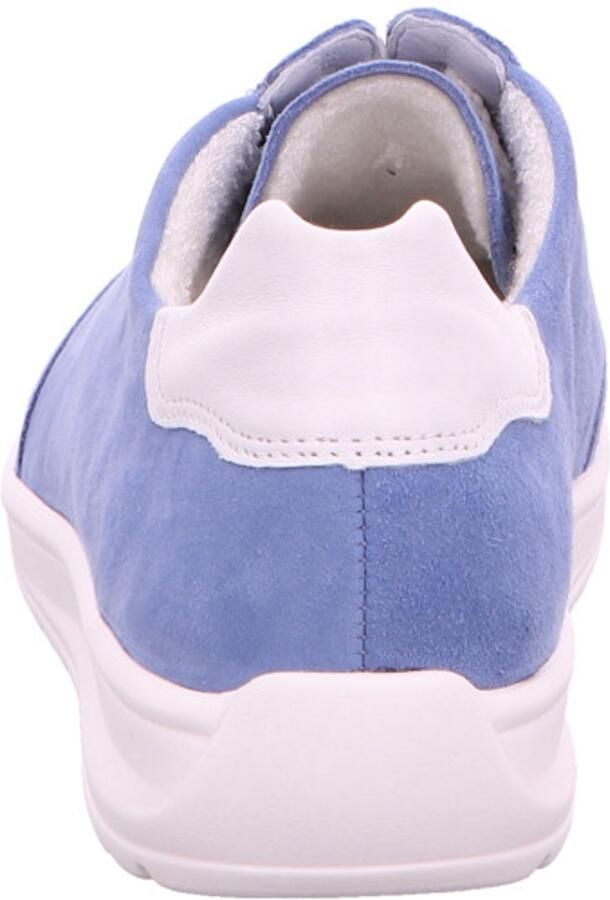SEMLER Veterschoen 'Komfort Schnürschuh Damen S6015450 076 Echtleder in blau' blauw