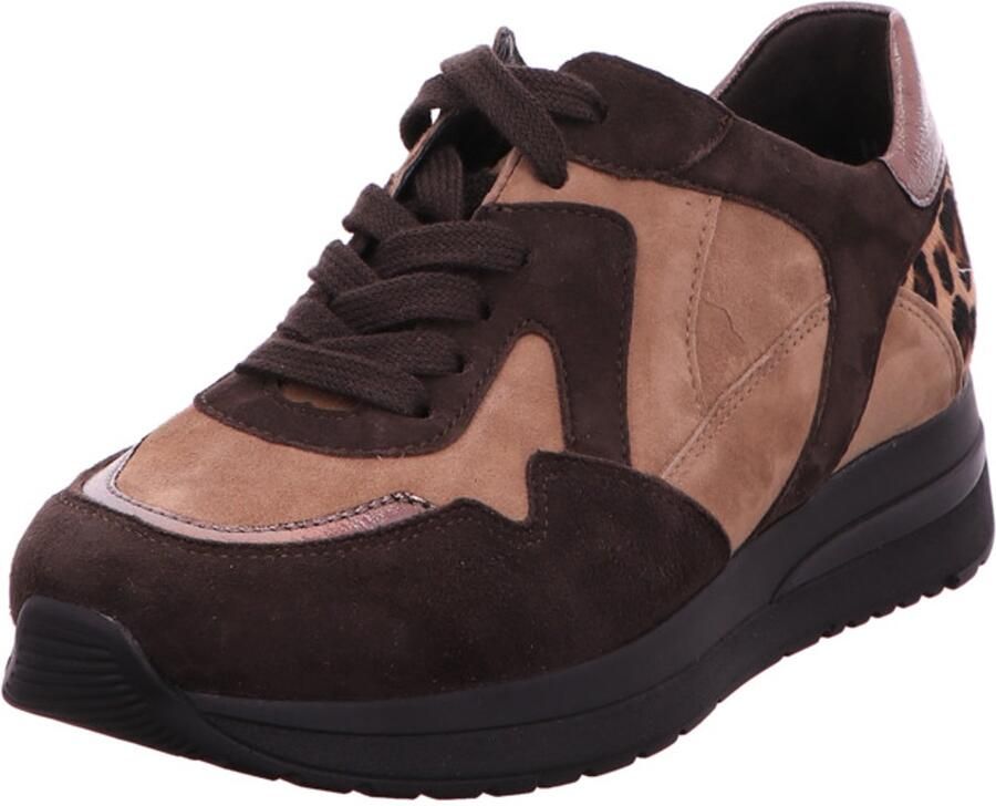 Semler dames veterschoenen bruin