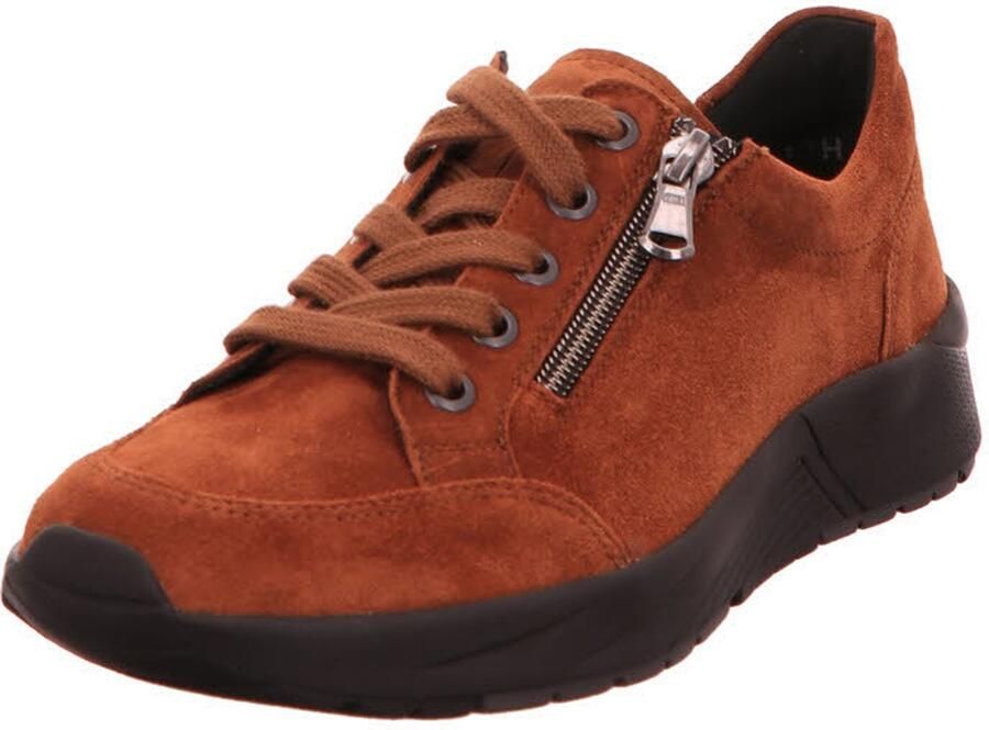Semler dames veterschoenen bruin