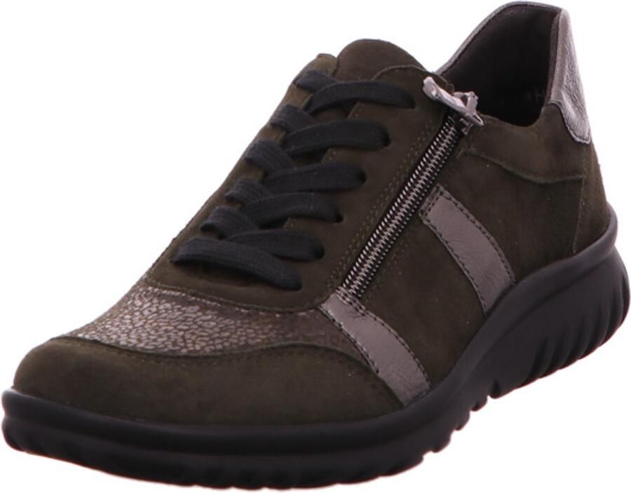 Semler dames veterschoenen groen
