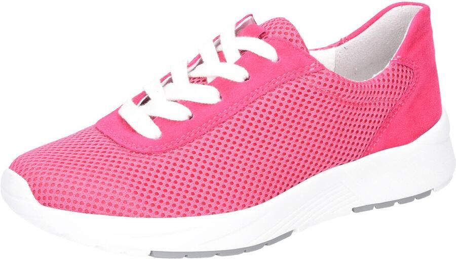 Semler dames veterschoenen roze