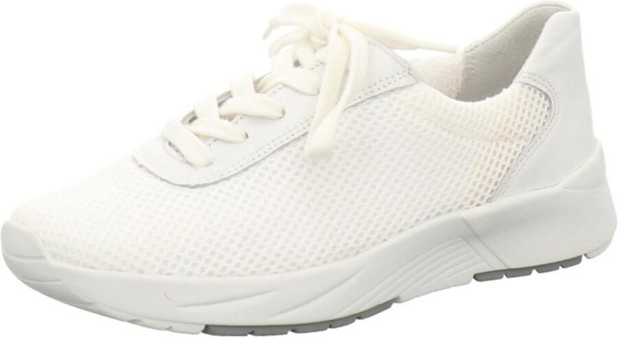 Semler dames veterschoenen wit