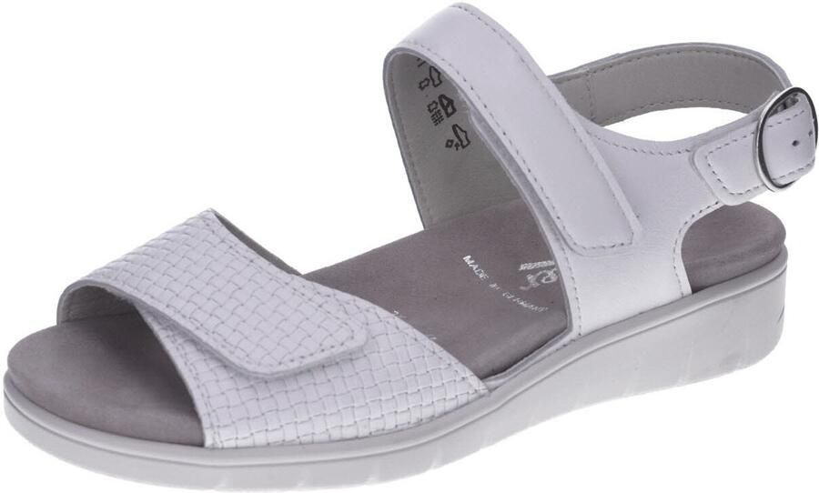 Semler dames veterschoenen wit