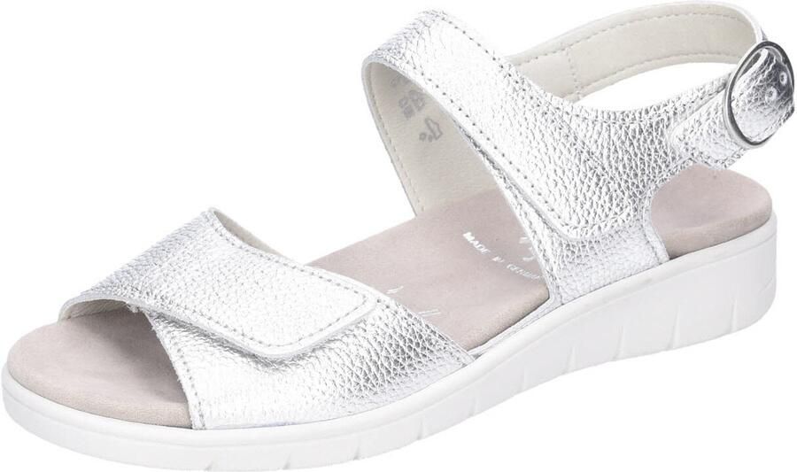 Semler dames veterschoenen zilver