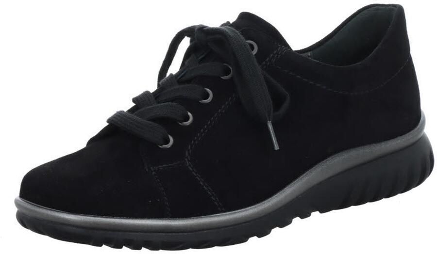 Semler Comfort Veterschoenen voor Dames in Zwart