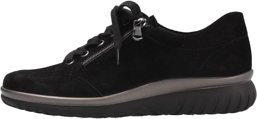Semler L5135-042-001 dames veterschoenen zwart