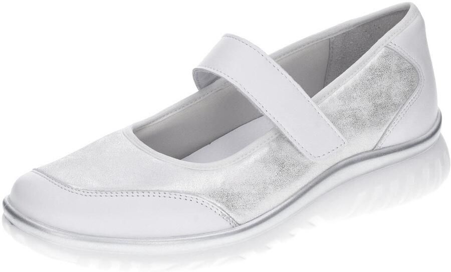 Semler L5425729 010 dames veterschoenen wit