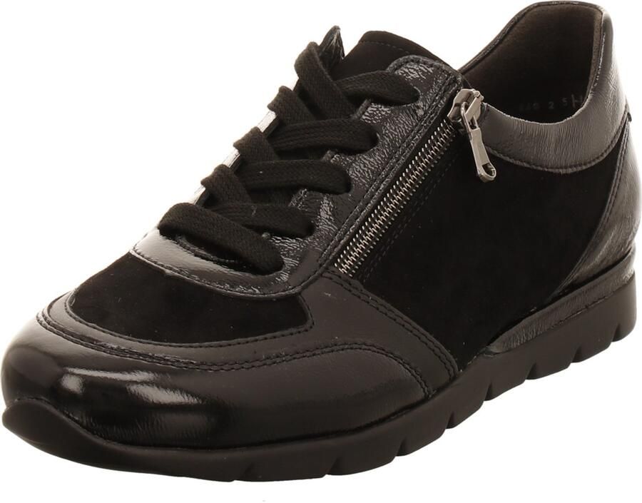 Semler N8125 Nelly schwarz dames veterschoenen zwart