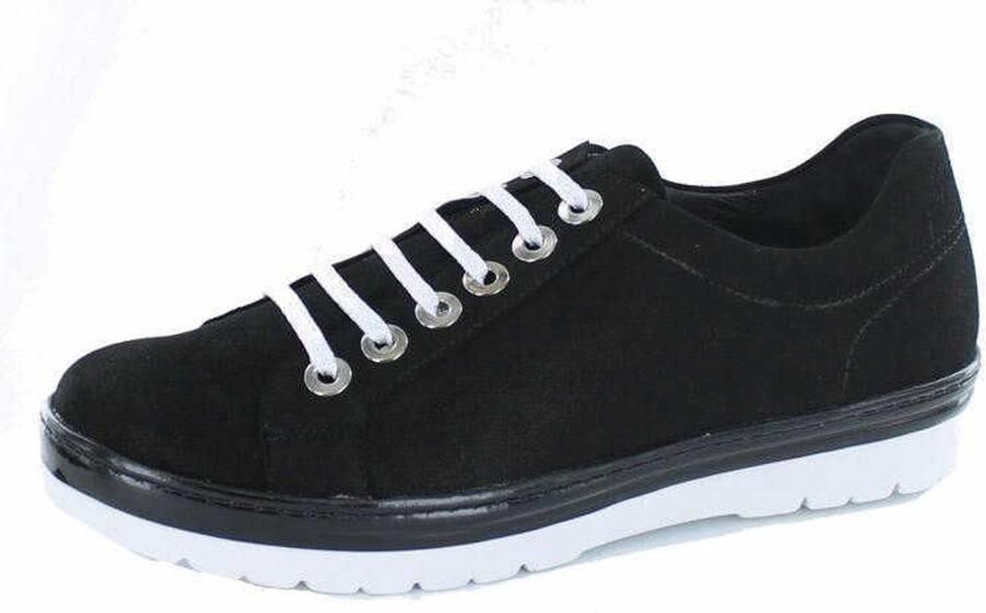 Semler R8015 Ruby G+ schwarz dames sneakers zwart