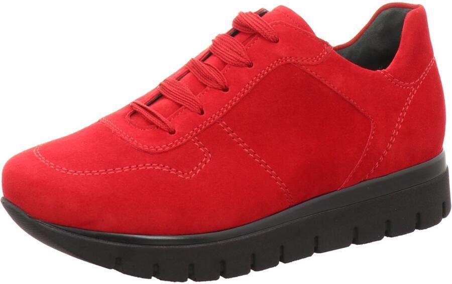 Semler S2045 Silvia H Weite dames sneakers rood