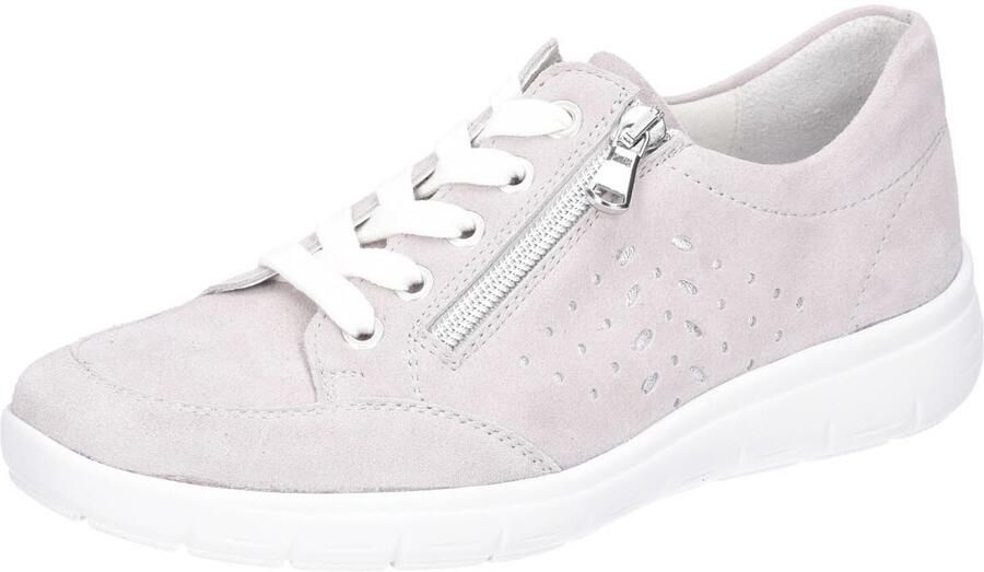 Semler unisex veterschoenen zilver