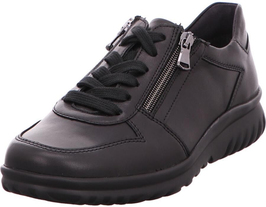 Semler unisex veterschoenen zwart